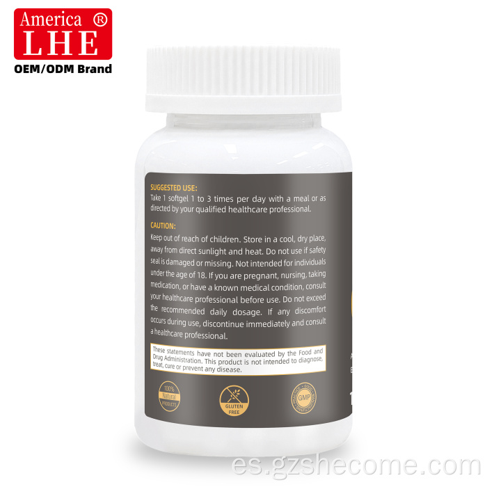 Shecome Ubiquinol Coq10 Cápsulas Blandas Salud Del Corazón